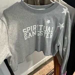 Spiritual Gangster Gray Star Tank Top